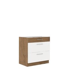 Virtuves skapis Woodline 80 D 3S BB cena un informācija | Virtuves skapīši | 220.lv