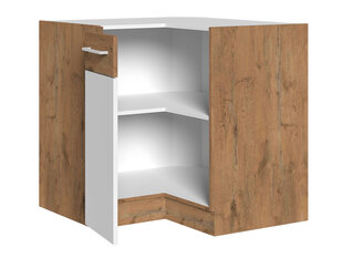 Шкаф кухонный Woodline 89x89 DN 1F BB-dąb lancelot / matera цена и информация | Кухонные шкафчики | 220.lv