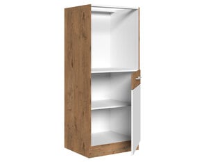 Шкаф кухонный Woodline 60 DP-145 1F BB-dąb lancelot / matera цена и информация | Кухонные шкафчики | 220.lv