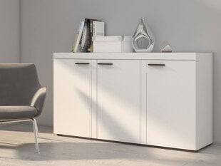 Комод Rhodes 3F 2-white (белый) цена и информация | Комоды | 220.lv