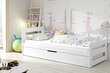 Bērnu gulta ar paceļamu veļaskasti BMS416 cena un informācija | Bērnu gultas | 220.lv