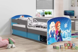 Bērnu gulta ar matraci BMS422 SNOW цена и информация | Детские кровати | 220.lv