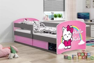 Bērnu gulta ar matraci BMS422 HELLO KITTY цена и информация | Детские кровати | 220.lv
