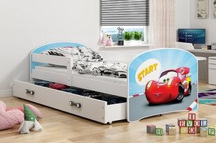 Bērnu gulta ar matraci BMS423 CARS цена и информация | Детские кровати | 220.lv
