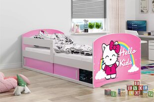 Bērnu gulta ar matraci BMS423 HELLO KIDS cena un informācija | Bērnu gultas | 220.lv