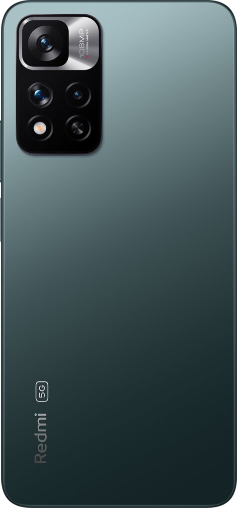 Xiaomi Redmi Note 11 Pro+ 5G Dual SIM 6/128GB,MZB0A9TEU Forest Green cena un informācija | Mobilie telefoni | 220.lv