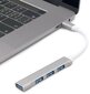 Adapteris Mocco Type-C Hub 4x USB 3.0 cena un informācija | Adapteri un USB centrmezgli | 220.lv
