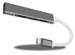 Adapteris Mocco Type-C Hub 4x USB 3.0 cena un informācija | Adapteri un USB centrmezgli | 220.lv