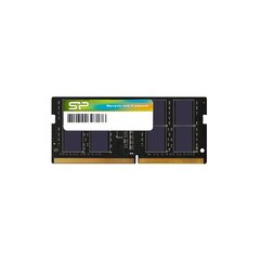 SILICON POWER DDR4 SODIMM RAM memory 3200 MHz CL22 8 GB (SP008GBSFU320X02) Black цена и информация | Оперативная память (RAM) | 220.lv