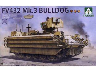 Takom - FV432 Mk.3 Bulldog British APC (2 in 1), 1/35, 2067 cena un informācija | Konstruktori | 220.lv