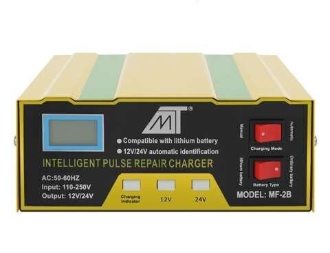 Akumulatora lādētājs 12V / 24V cena un informācija | Akumulatoru lādētāji | 220.lv
