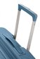 American Tourister vidējā lieluma ceļojumu koferis Soundbox Spinner Stone Blue 67 cm, cena un informācija | Koferi, ceļojumu somas | 220.lv