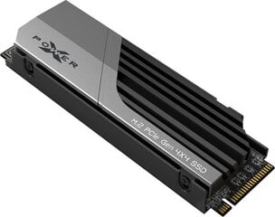 Жесткий диск SILICON POWER PCIe Gen 4x4 XS70 Internal solid state drive SSD 4TB M.2 2280 NVMe 1.4 (SP04KGBP44XS7005) черный цена и информация | Внутренние жёсткие диски (HDD, SSD, Hybrid) | 220.lv