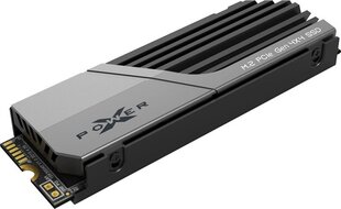 SILICON POWER PCIe Gen 4x4 XS70 Internal solid state drive SSD 4TB M.2 2280 NVMe 1.4 (SP04KGBP44XS7005) Black, Grey цена и информация | Внутренние жёсткие диски (HDD, SSD, Hybrid) | 220.lv