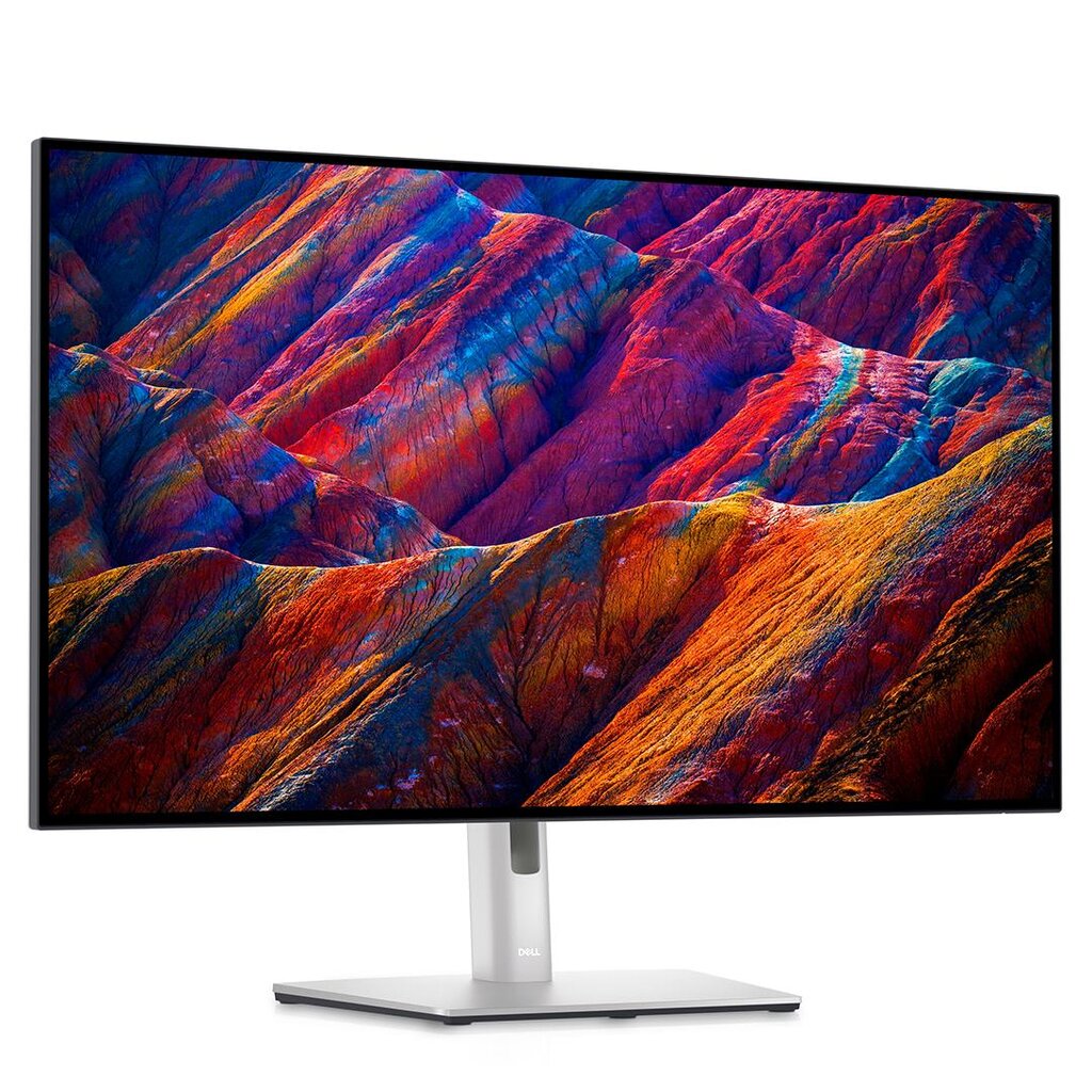 Dell UltraSharp USB-C Hub Monitor U3223QE 31.5 ", IPS, 4K, 3840 x 2160, 16:9, 8 ms, 400 cd/m², White, Audio Line-Out, 60 Hz, HDMI ports quantity 1 cena un informācija | Monitori | 220.lv