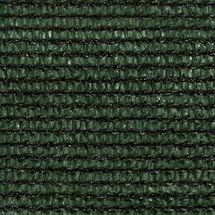 vidaXL saulessargs, 160 g/m², tumši zaļš, 5x8 m, HDPE цена и информация | Зонты, маркизы, стойки | 220.lv
