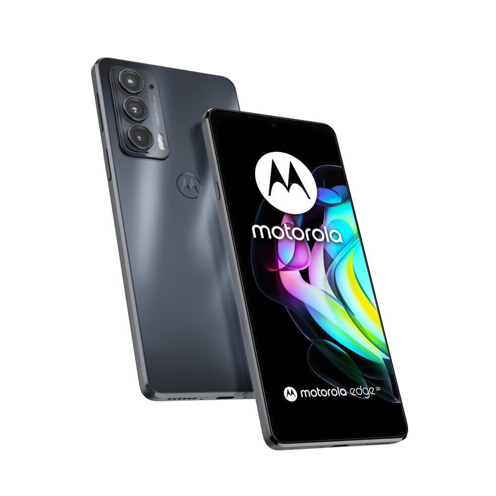 Motorola Edge 20, 128 GB, Dual SIM Gray cena un informācija | Mobilie telefoni | 220.lv