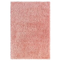 vidaXL paklājs, pinkains, rozā, 160x230 cm, 50 mm cena un informācija | Paklāji | 220.lv
