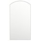 vidaXL spogulis ar LED gaismām, 90x45 cm, stikls, arkas forma cena un informācija | Spoguļi | 220.lv