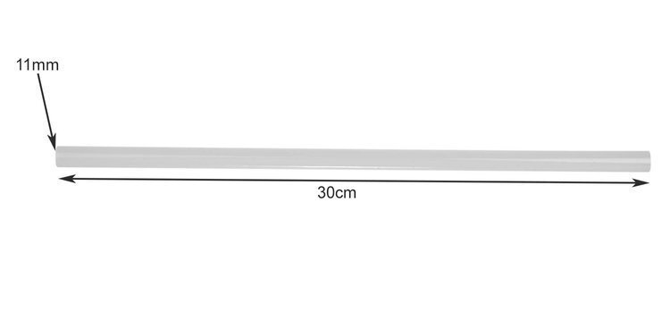 Karsti kausēta līme 11 mm x 300 mm, 1 kg cena un informācija | Rokas instrumenti | 220.lv