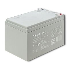 Источник бесперебойного питания Qoltec 53045 AGM battery | 12V | 14Ah | max. 210A цена и информация | Источники бесперебойного питания (UPS) | 220.lv