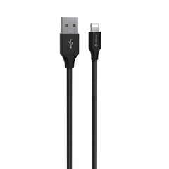 Devia cable Gracious USB - Lightning 1,0 m 2,4A black cena un informācija | Savienotājkabeļi | 220.lv