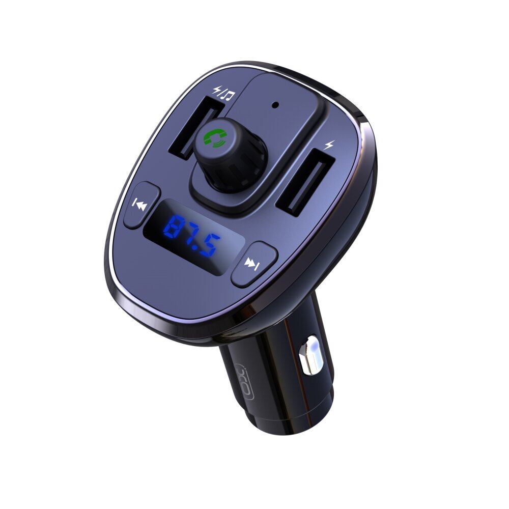 XO transmiter FM BCC05 Bluetooth MP3 car charger 18W black цена и информация | FM Modulatori | 220.lv
