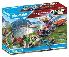 Playmobil 70662 - Mountain Rescuers with Vehicles cena un informācija | Konstruktori | 220.lv