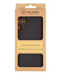 Tactical MagForce Aramid Cover for Samsung Galaxy S22 Ultra Black cena un informācija | Telefonu vāciņi, maciņi | 220.lv