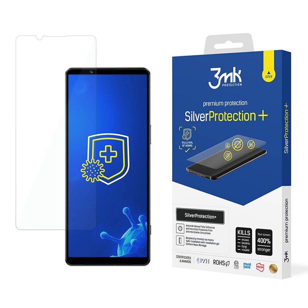 Sony Xperia 1 IV - 3mk SilverProtection+ screen protector cena un informācija | Ekrāna aizsargstikli | 220.lv