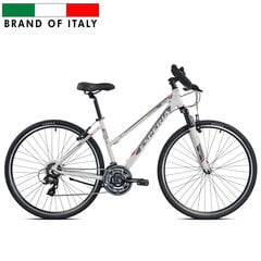 Велосипед Esperia 28" 5300D CROSS ALU 44 24V, белый цена и информация | Велосипеды | 220.lv