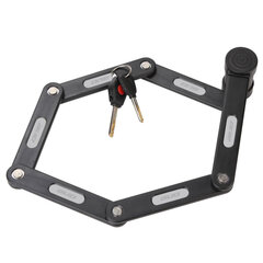 Velosipēda slēdzene Rock Machine F.Lock 20.85 Black/Grey цена и информация | Замки для велосипеда | 220.lv