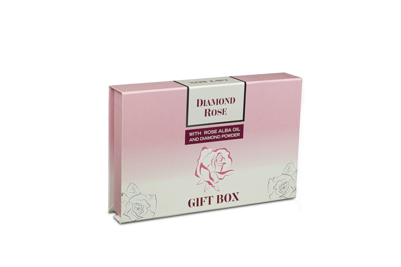 Dāvanu komplekts diamond rose - glicerīna ziepes 40g+smaržas 15ml.+krēms serums 35ml.(4 gab.), BDR223 cena un informācija | Ķermeņa krēmi, losjoni | 220.lv