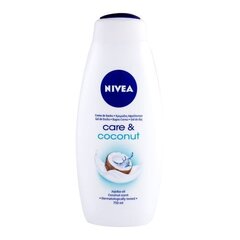 Dušas želeja Nivea Care & Coconut, 750ml цена и информация | Масла, гели для душа | 220.lv