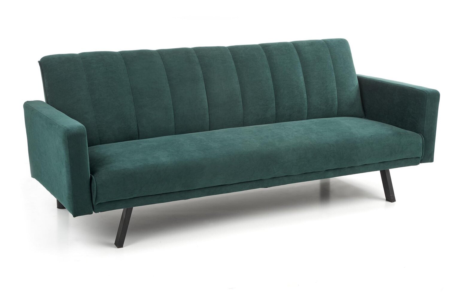 Dīvāns-gulta Halmar Armando, tumši zaļa cena un informācija | Dīvāni | 220.lv