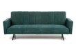 Dīvāns-gulta Halmar Armando, tumši zaļa цена и информация | Dīvāni | 220.lv