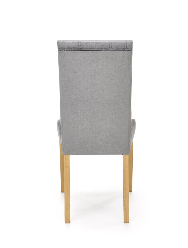 2-u krēslu komplekts Halmar Diego 3, gaiši pelēks cena un informācija | Virtuves un ēdamistabas krēsli | 220.lv