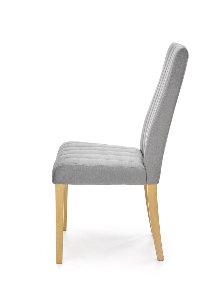2-u krēslu komplekts Halmar Diego 3, gaiši pelēks cena un informācija | Virtuves un ēdamistabas krēsli | 220.lv