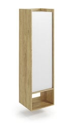 Шкаф Halmar Mobius 1D 179, коричневый/белый цвет цена и информация | Шкафчики в гостиную | 220.lv