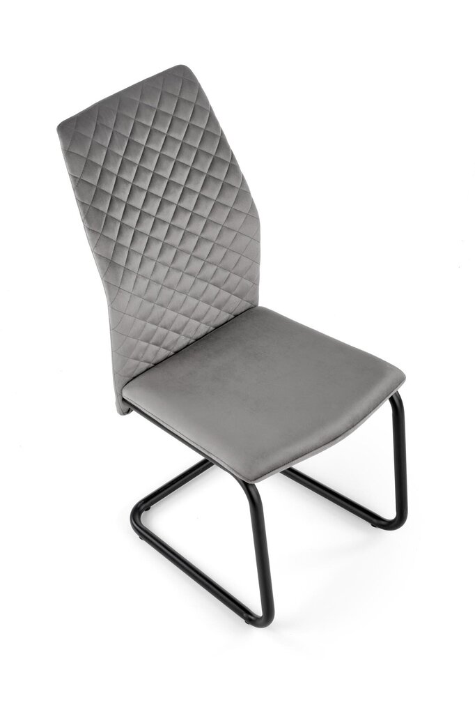 4-u krēslu komplekts Halmar K444, pelēks cena un informācija | Virtuves un ēdamistabas krēsli | 220.lv