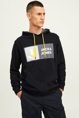 Спортивный свитер Jack & Jones 12216327BLACK-L цена и информация | Мужские толстовки | 220.lv