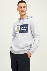 Sporta džemperis JACK &amp; JONES 12216327LGMELANGE-L cena un informācija | Vīriešu jakas | 220.lv