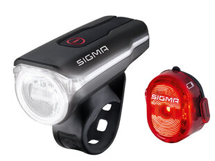 Velosipēdu lukturu komplekts, SIGMA Aura 60 + Nugget II USB cena un informācija | Sigma Sports, tūrisms un atpūta | 220.lv