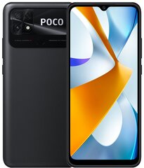 Poco C40 4/64GB Power Black MZB0B48EU цена и информация | Мобильные телефоны | 220.lv