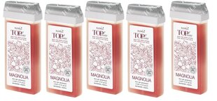 Vasks kārtridžos - Italwax TopFormula Magnolia, 18x100 ml cena un informācija | Depilācijas līdzekļi, vaksācijas piederumi | 220.lv