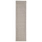 vidaXL paklājs, dabīgs sizals, 66x250 cm, smilšu krāsa cena un informācija | Paklāji | 220.lv