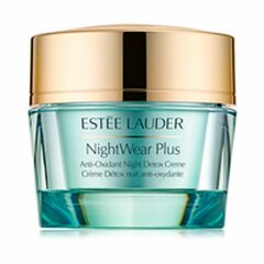 Nakts sejas krēms Estee Lauder NightWear Plus Anti Oxidant Night Detox Cream, 50ml cena un informācija | Sejas krēmi | 220.lv