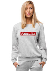 Sieviešu pelēks džemperis Fainulka cena un informācija | Jakas sievietēm | 220.lv