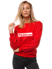 Sieviešu džemperis Pikčiūrna, sarkans cena un informācija | Jakas sievietēm | 220.lv