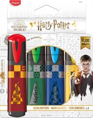 Teksta marķieri Maped Harry Potter 4 gab blister cena un informācija | Modelēšanas un zīmēšanas piederumi | 220.lv